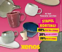 Xenos Al het Toscane servies aanbieding
