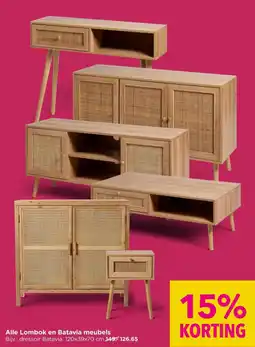 Xenos Alle Lombok en Batavia Meubels aanbieding