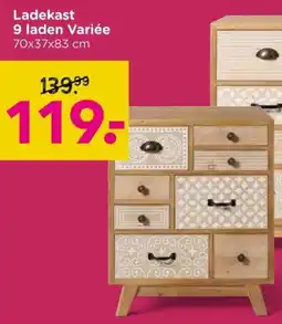 Xenos Ladekast 9 Laden Variée aanbieding