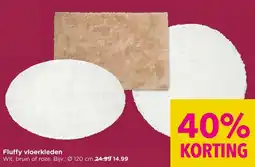 Xenos Fluffy Vloerkleden aanbieding