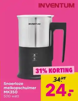 Xenos Snoerloze Melkopschuimer MK350 aanbieding
