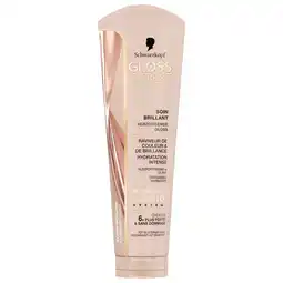 Trekpleister Schwarzkopf Gloss Supreme Kleurloze Verzorgende Gloss aanbieding