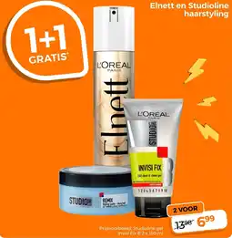 Trekpleister Elnett en Studioline Haarstyling aanbieding