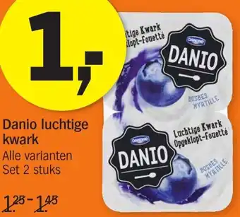 Albert Heijn Danio luchtige kwark aanbieding