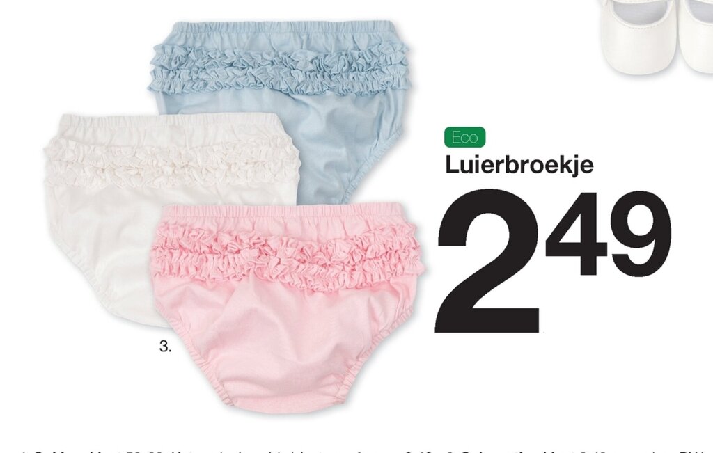 Ondergoed maat best sale 86 zeeman