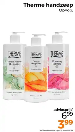 Trekpleister Therme Handzeep aanbieding