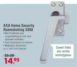 Enorm AXA Home Security Raamsluiting 3308 aanbieding