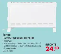 Enorm Eurom Convectorkachel CK2000 aanbieding