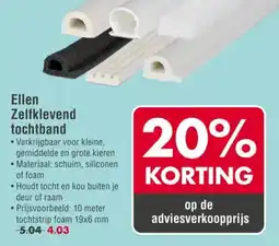 Enorm Ellen Zelfklevend tochtband aanbieding