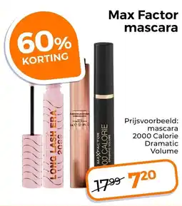 Trekpleister Max Factor Mascara aanbieding