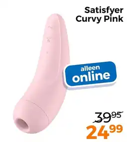 Trekpleister Satisfyer Curvy Pink aanbieding