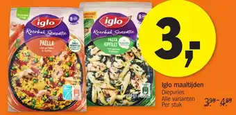 Albert Heijn Iglo maaltijden aanbieding