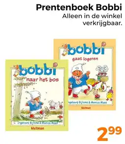 Trekpleister Prentenboek Bobbi aanbieding