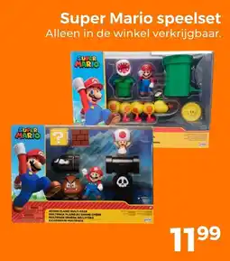 Trekpleister Super Mario Speelset aanbieding