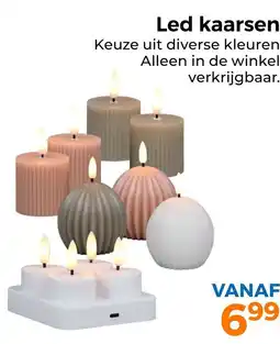 Trekpleister Led kaarsen aanbieding