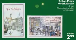 Trekpleister Anton Pieck Kerstkaarten aanbieding