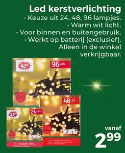 Trekpleister Led Kerstverlichting aanbieding