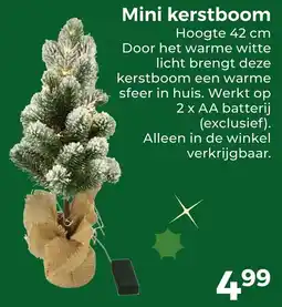 Trekpleister Mini Kerstboom aanbieding