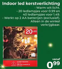 Trekpleister Indoor Led Kerstverlichting aanbieding