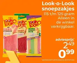 Trekpleister Look-o-Look Snoepzakjes aanbieding