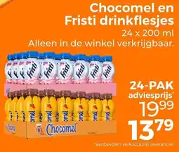 Trekpleister Chocomel en Fristi Drinkflesjes aanbieding