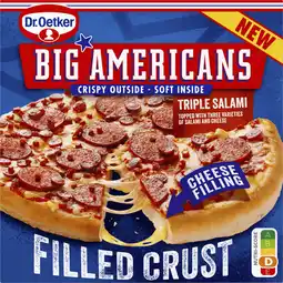 Dirk Dr. Oetker Big americans triple salami aanbieding