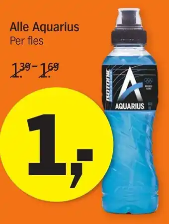 Albert Heijn Aquarius aanbieding