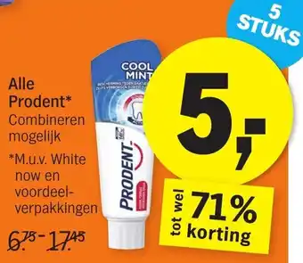 Albert Heijn Prodent aanbieding