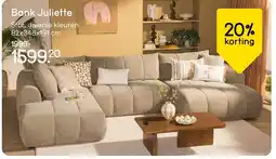 Leen Bakker Bank Juliette aanbieding