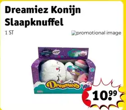 Kruidvat Dreamiez Konijn Slaapknuffel aanbieding