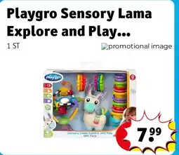 Kruidvat Playgro Sensory Lama Explore and Play Speelset aanbieding