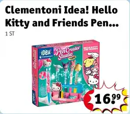 Kruidvat Clementoni Idea! Hello Kitty and Friends Pen Creator Studio aanbieding
