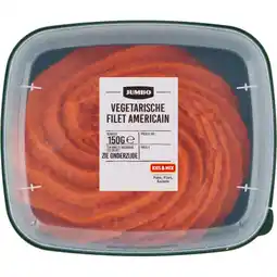 Jumbo Jumbo Vegetarische Filet Americain 175 g aanbieding