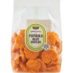 Jumbo Jumbo Borrelzoutjes Paprika Rijstzoutjes 125 g aanbieding