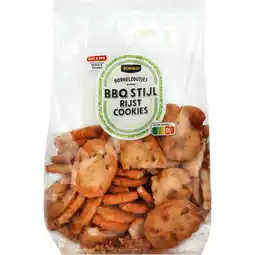 Jumbo Jumbo Borrelzoutjes BBQ Stijl Rijstcookies 150 g aanbieding