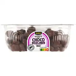 Jumbo Jumbo Choco Rozijnen Melk 175 g aanbieding