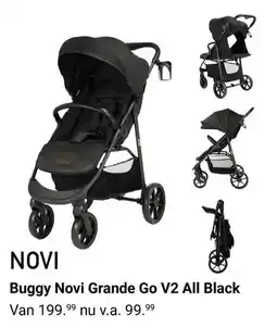 Van Asten BabySuperstore Buggy Novi Grande Go V2 All Black aanbieding