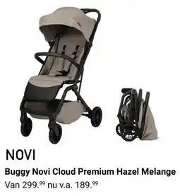 Van Asten BabySuperstore Buggy Novi Cloud Premium Hazel Melange aanbieding