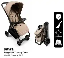 Van Asten BabySuperstore Buggy SMRT. Sunny Taupe aanbieding