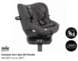 Van Asten BabySuperstore Autostoel Joie i-Spin 360 Thunder aanbieding