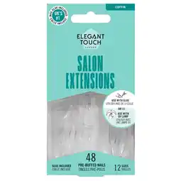 Kruidvat Elegant Touch Salon Extensions Kunstnagels aanbieding