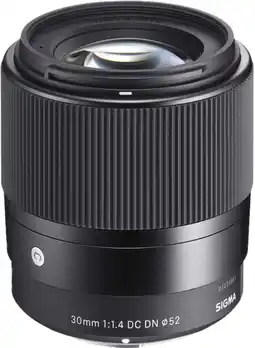 Coolblue Sigma E 30mm f/1.4 DC C Sony aanbieding