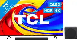 Coolblue TCL QLED 75 P79L (2026) + TCL A65K aanbieding
