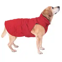 Zooplus 70 cm Ruglengte Hondenjas Gewatteerd Rood aanbieding