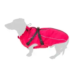 Zooplus TIAKI hondenjas met tuig Arkon, roze ca. 30 cm ruglengte aanbieding