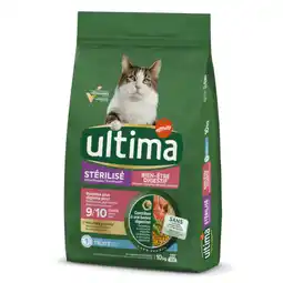 Zooplus 9 kg + 1 kg gratis! Ultima droogvoer voor katten 10 kg - Sterilized Sensible Forel aanbieding
