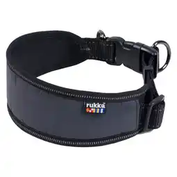 Zooplus Rukka Luminous Soft Halsband - Maat M: halsomtrek 30 - 50 cm, 25 mm breed aanbieding