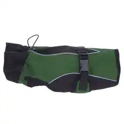 Zooplus ca. 35 cm ruglengte - Hondenjas Softshell Groen aanbieding
