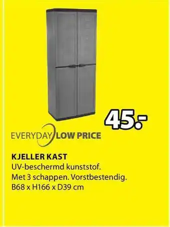 Jysk Kjeller kast aanbieding