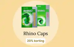 De Online Drogist Rhino Caps aanbieding